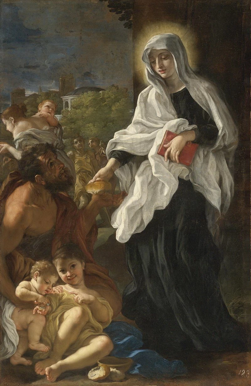 Santa Francesca Romana - Getty Museum, Los Angeles